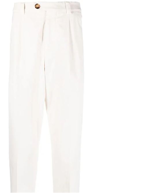 Pantaloni a gamba dritta in gabardine Brunello Cucinelli | M252DE1450C5797